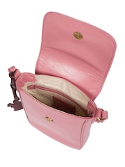 Conkca Buzz Leather Cross-Body Phone Bag - Image 4 of 9