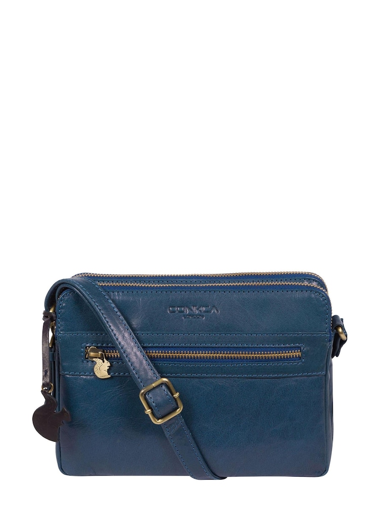 Conkca Drew Leather Cross-Body Bag - Image 1 of 6 Conkca Drew Leather Cross-Body Bag - Image 1 of 6