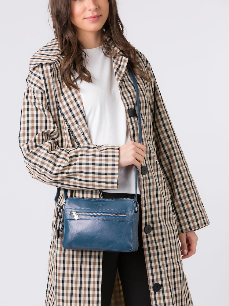 Conkca Drew Leather Cross-Body Bag - Image 6 of 6 Conkca Drew Leather Cross-Body Bag - Image 6 of 6