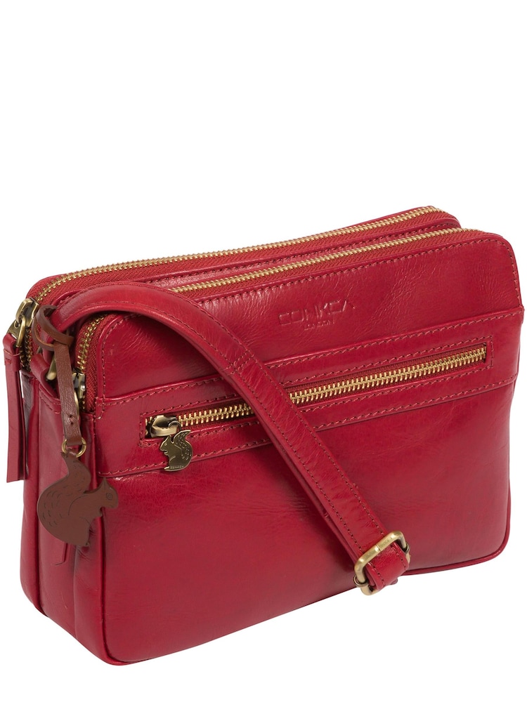 Conkca Drew Leather Cross-Body Bag - Image 2 of 6 Conkca Drew Leather Cross-Body Bag - Image 2 of 6
