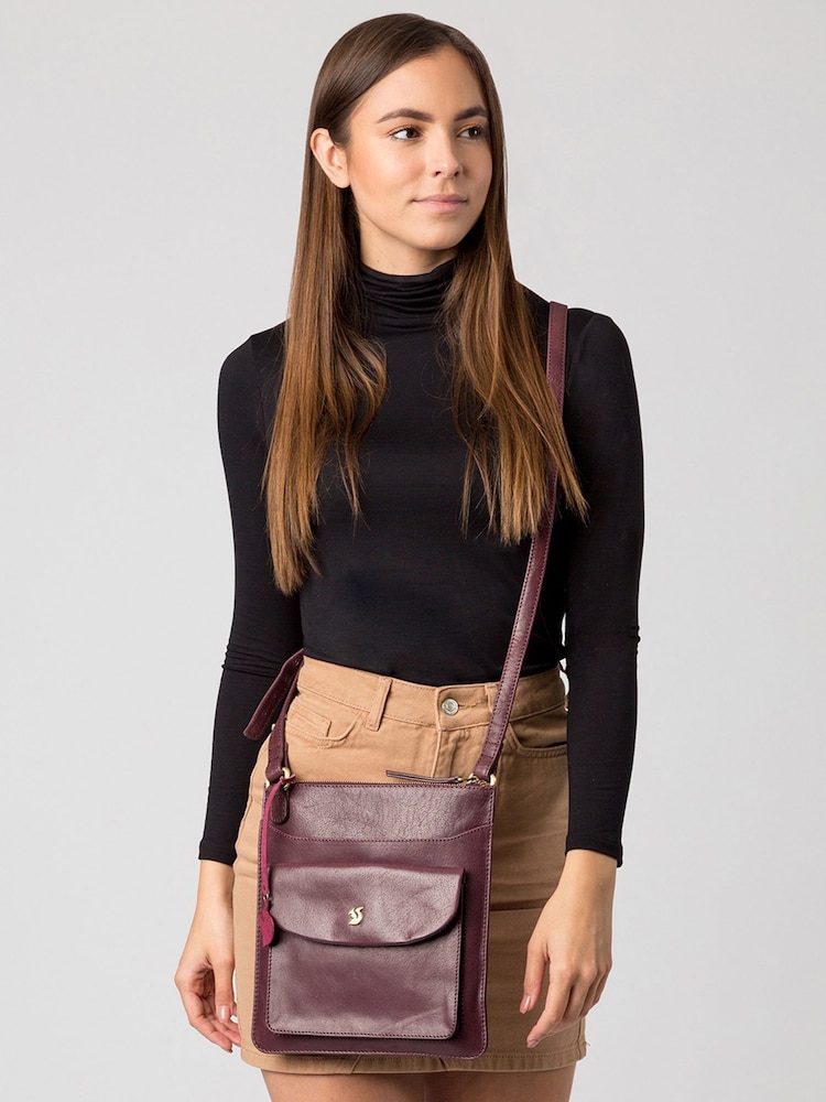 Conkca Lauryn Leather Cross-Body Bag - Image 1 of 6