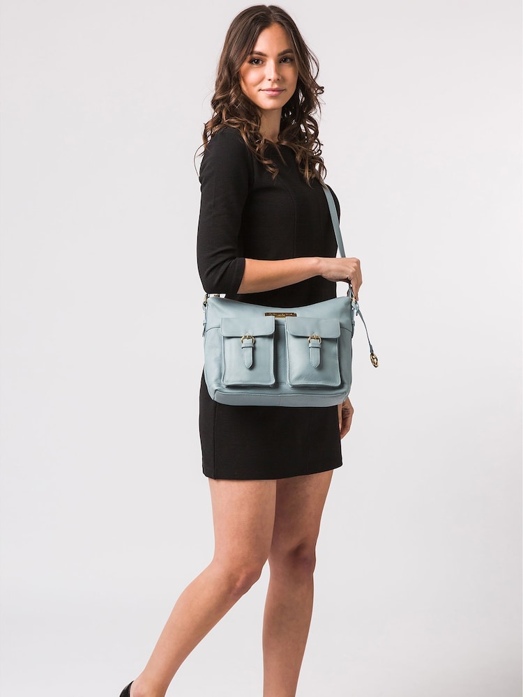 Pure Luxuries London Jenna Leather Shoulder Bag - Image 6 of 6