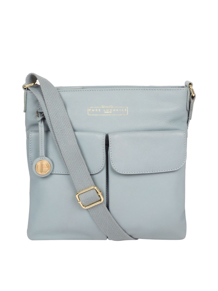 Pure Luxuries London Soames Leather Cross Body Bag - Image 2 of 6