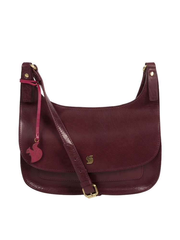 Conkca Ellipse Leather Cross-Body Bag - Image 2 of 6