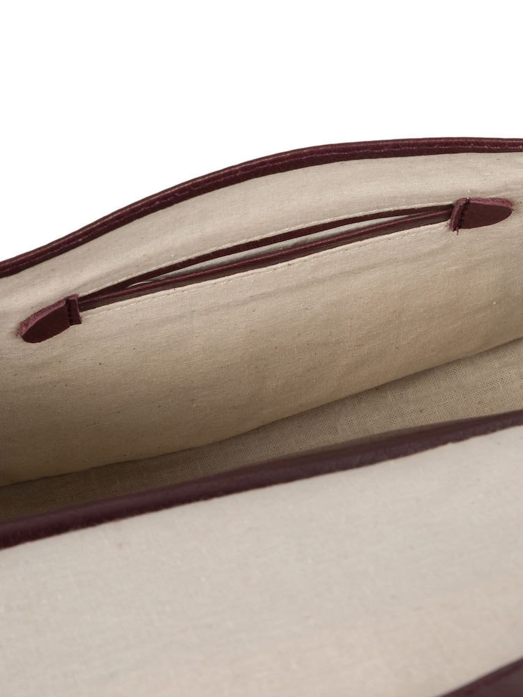 Conkca Ellipse Leather Cross-Body Bag - Image 6 of 6