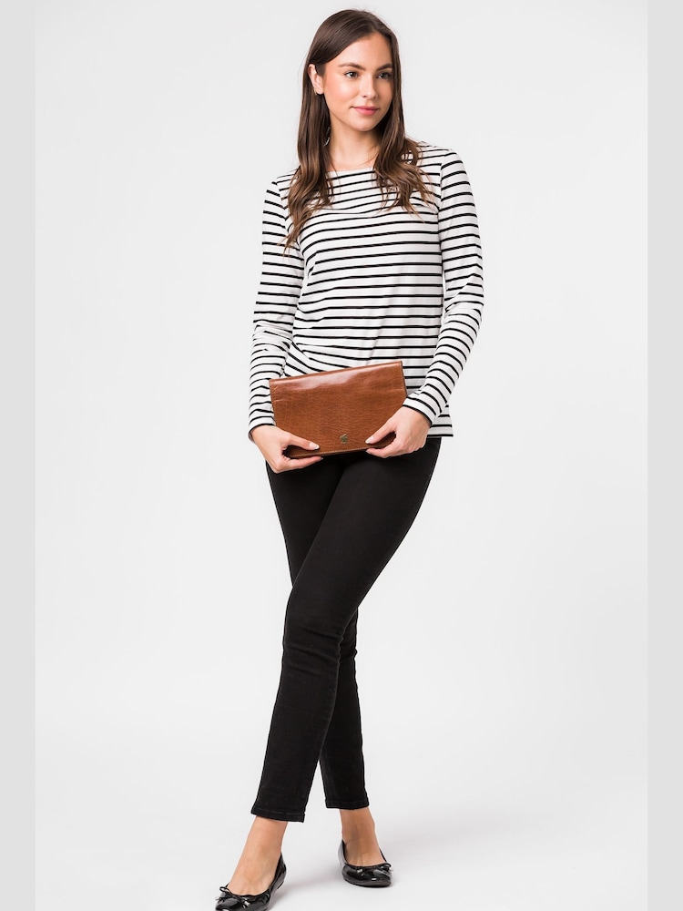 Conkca Cherish Leather Clutch Bag - Image 1 of 5