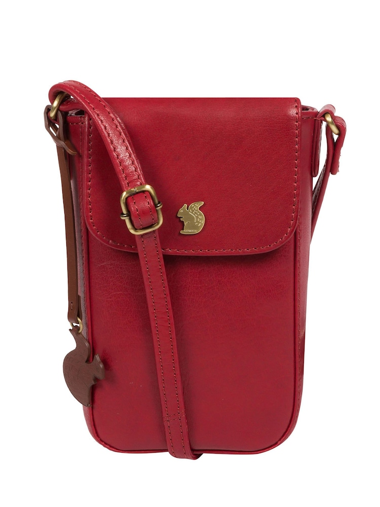 Conkca Buzz Leather Cross-Body Phone Bag - Image 1 of 5