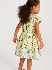 Baker by Ted Baker Yellow Floral Ottoman Dress - Image 2 of 11