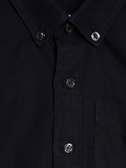 Reiss Navy Greenwich 9-14 yrs Button Down Oxford Shirt - Image 6 of 6