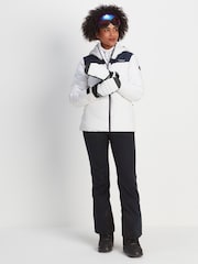 Tog 24 White Escapade Ski Mittens - Image 2 of 3