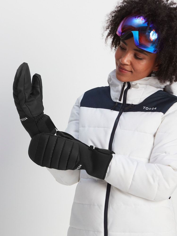 Tog 24 Black Escapade Ski Mittens - Image 1 of 3