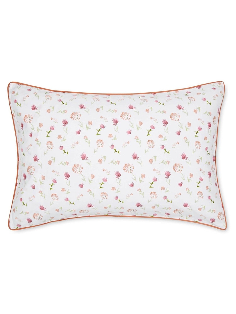 Laura Ashley Crimson Red Wild Meadow Duvet Cover And Pillowcase Set - Image 6 of 6