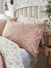 Laura Ashley Set of 2 Pink 200 Thread Count Loveston 100% Cotton Pillowcase - Image 1 of 5