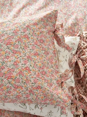 Laura Ashley Set of 2 Pink 200 Thread Count Loveston 100% Cotton Pillowcase - Image 3 of 5