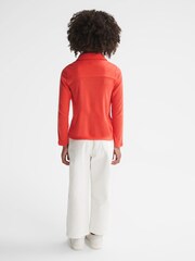 Reiss Coral India Junior Colourblock Jersey Polo Top - Image 5 of 6