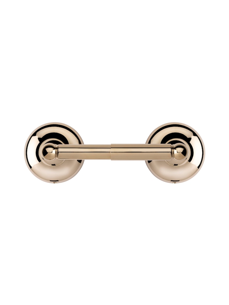 Croydex Grosvenor Gold Spindle Toilet Roll Holder - Image 2 of 4