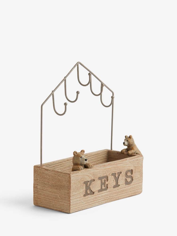 Natural Bertie Bear Key Storage - Image 3 of 4