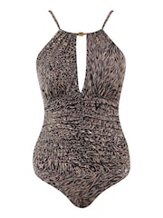 Seaspray Animal Ava High Neck Tummy Control Swimsuit - Image 3 of 3