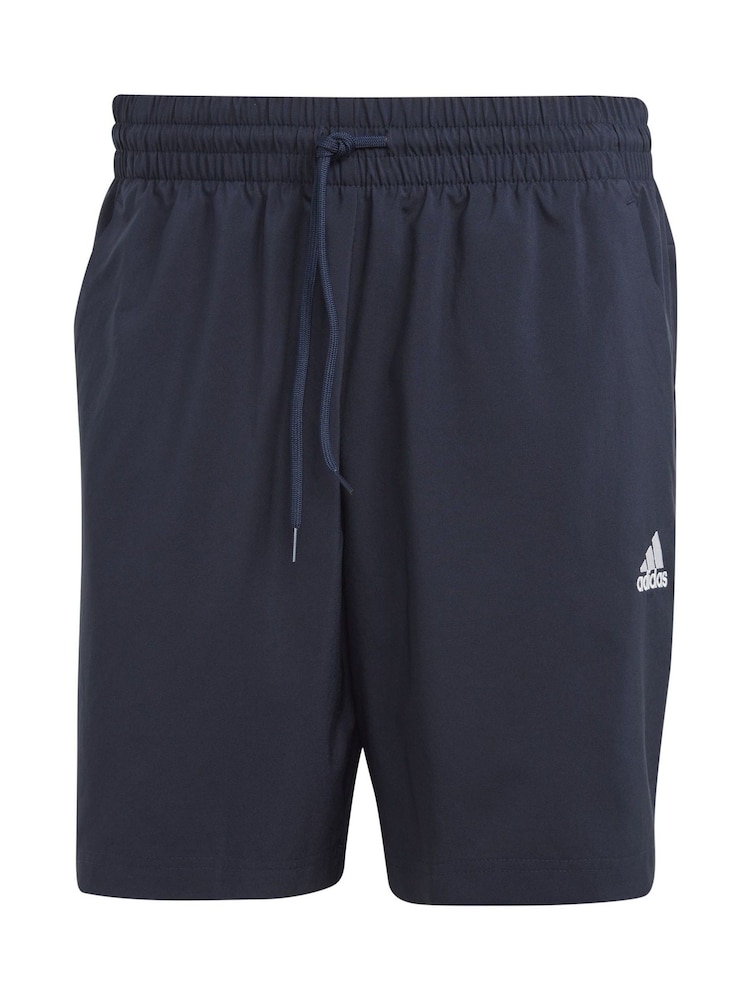 adidas Blue Small AEROREADY Essentials Chelsea Logo Shorts - Image 6 of 6 adidas Blue Small AEROREADY Essentials Chelsea Logo Shorts - Image 6 of 6