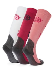 Tog 24 Pink Bergenz Ski Socks - Image 2 of 2