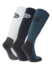 Tog 24 Blue/White Bergenz Ski Socks - Image 2 of 2
