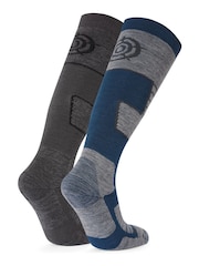 Tog 24 Blue Linz Ski Socks 2 Packs - Image 2 of 2