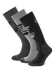 Tog 24 Black Bergenz Ski Socks 3 Pack - Image 1 of 2