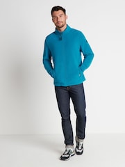 Tog 24 Sky Blue Mens Revive Fleece Black Jacket - Image 2 of 9