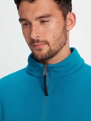 Tog 24 Sky Blue Mens Revive Fleece Black Jacket - Image 4 of 9