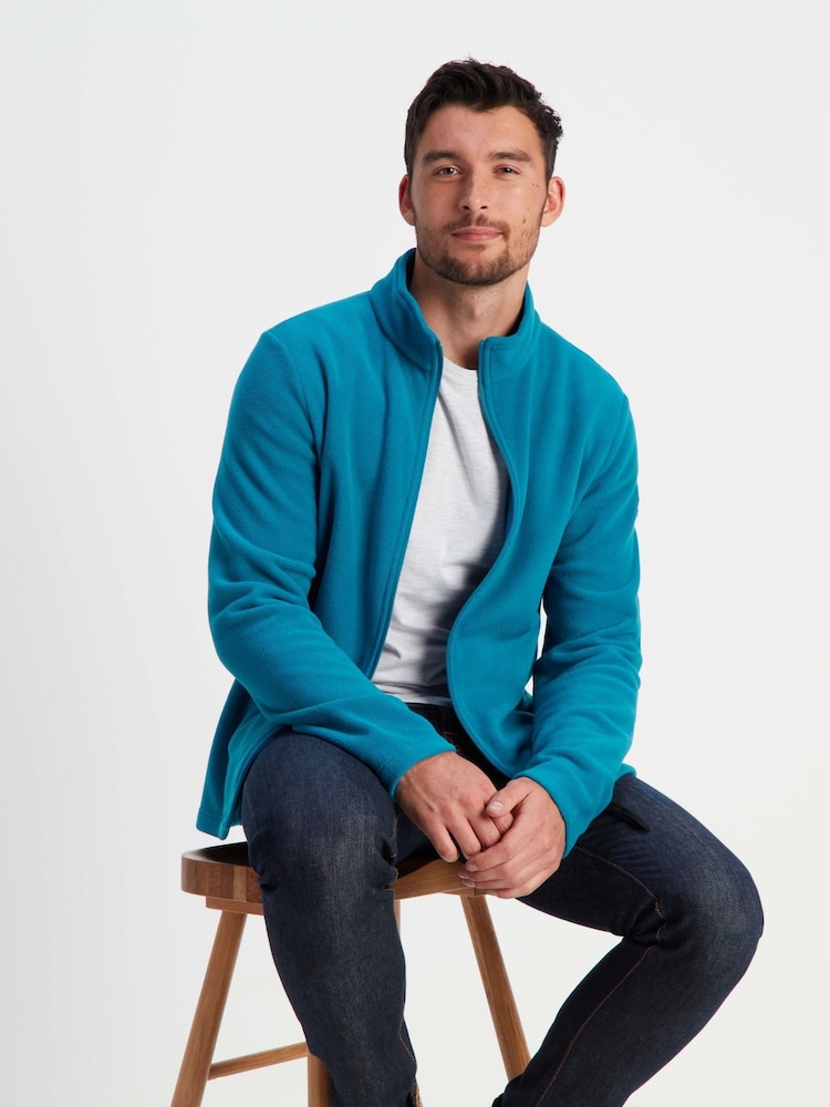 Tog 24 Sky Blue Mens Revive Fleece Black Jacket - Image 7 of 9