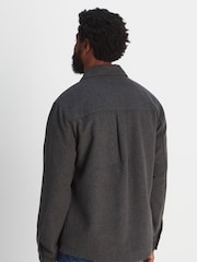 Tog 24 Grey/Dark Indigo Blue Check Foxton Shacket - Image 2 of 9