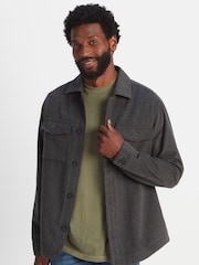 Tog 24 Grey/Dark Indigo Blue Check Foxton Shacket - Image 5 of 9