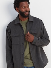 Tog 24 Grey/Dark Indigo Blue Check Foxton Shacket - Image 6 of 9