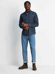 Tog 24 Blue Marl Markham Flannel Shirt - Image 3 of 8