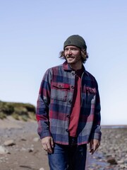 Tog 24 Dark Indigo Blue Check Foxton Shacket - Image 1 of 10