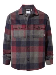 Tog 24 Dark Indigo Blue Check Foxton Shacket - Image 10 of 10