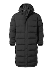 Tog 24 Black Langrick Long Padded Coat Jacket - Image 12 of 12