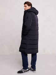 Tog 24 Black Langrick Long Padded Coat Jacket - Image 2 of 12