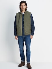 Tog 24 Green Mackay Sherpa Fleece Gilet - Image 3 of 8