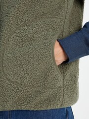 Tog 24 Green Mackay Sherpa Fleece Gilet - Image 7 of 8