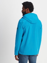 Blau/Weiß - Tog 24 Feizor Softshell-Kapuzenjacke, wasserdicht - Bild 2 von 9
