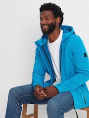 Blau/Weiß - Tog 24 Feizor Softshell-Kapuzenjacke, wasserdicht - Bild 5 von 9