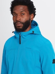 Blau/Weiß - Tog 24 Feizor Softshell-Kapuzenjacke, wasserdicht - Bild 7 von 9