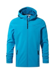 Blau/Weiß - Tog 24 Feizor Softshell-Kapuzenjacke, wasserdicht - Bild 9 von 9