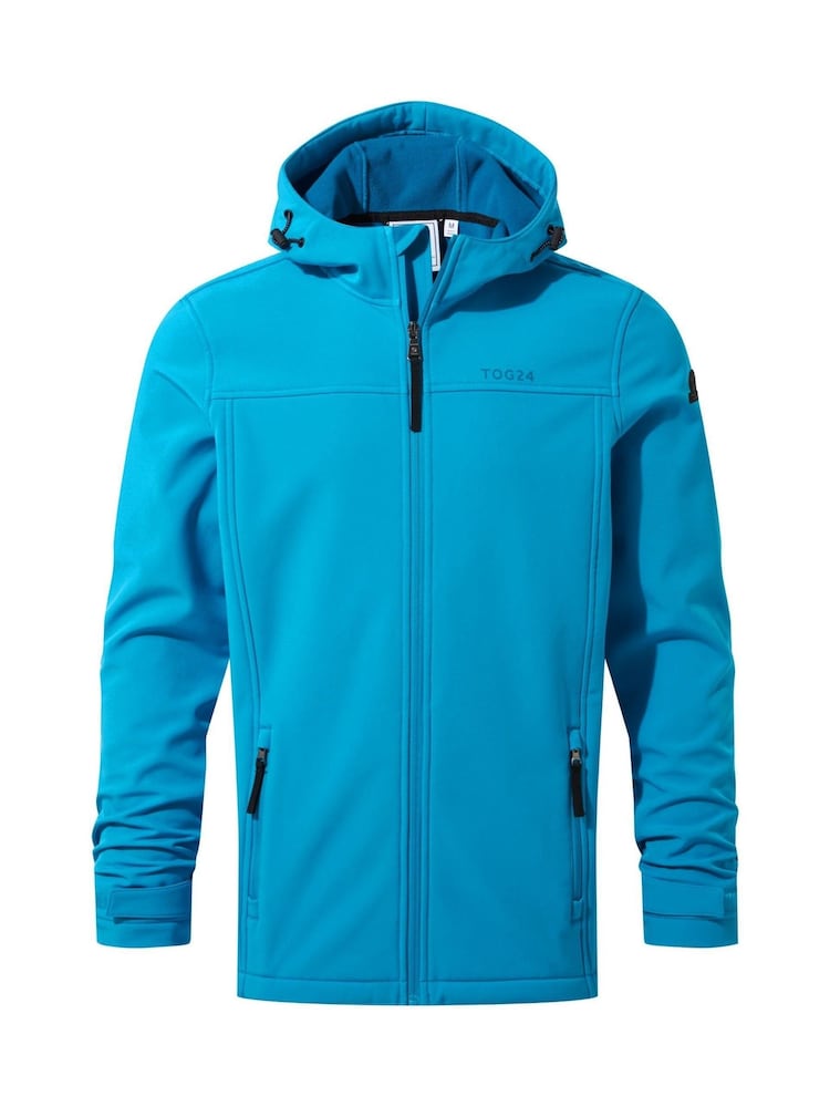 Blau/Weiß - Tog 24 Feizor Softshell-Kapuzenjacke, wasserdicht - Bild 9 von 9