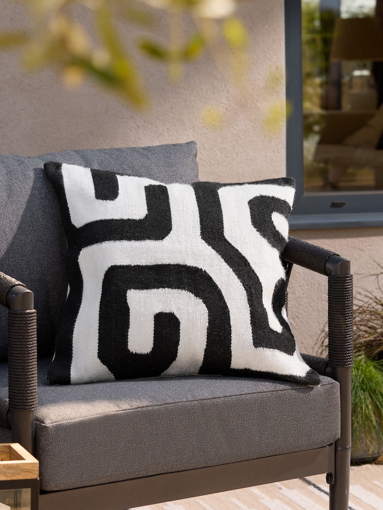 Indoor Outdoor Abstract Wiggle Cushion - Imagem 1 de 4