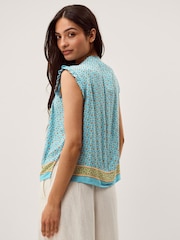 Monsoon Millie Sleeveless Blouse - תמונה 3 מתוך 6