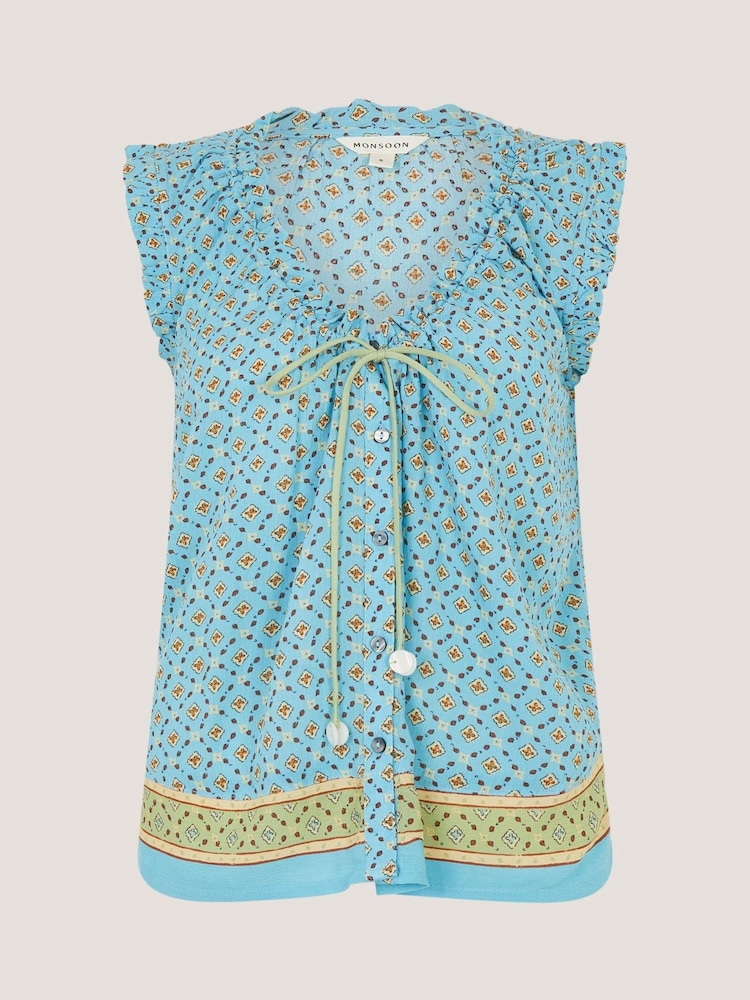 Monsoon Millie Sleeveless Blouse - תמונה 6 מתוך 6 Monsoon Millie Sleeveless Blouse - תמונה 6 מתוך 6