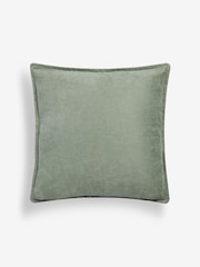 Sage Green Charlie Cockapoo Floral Boots 43 x 43cm Cushion - Image 3 of 6
