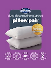 Silentnight 2 Pack Deep Sleep Pillows - Image 10 of 10